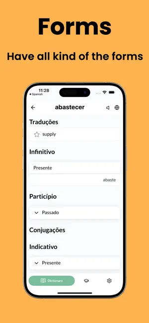 Portuguese Verbs by Balcony screenshot 1
