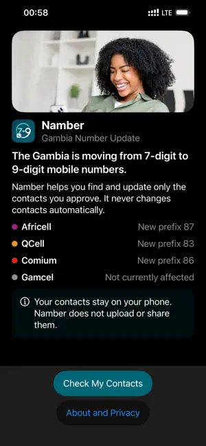 Namber screenshot 1