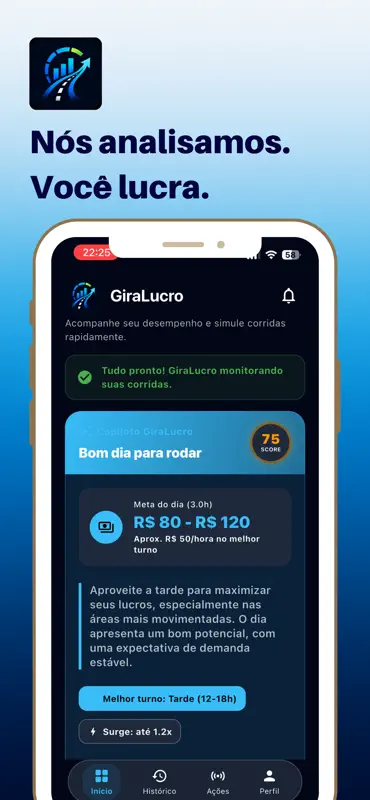 GiraLucro: Motorista App screenshot 2 of 6