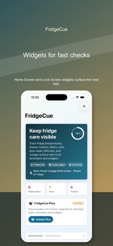 FridgeCue Fridge Care Screenshot 4 of 5
