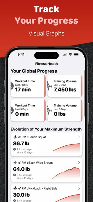 Gym Workout Planner: BodyPeak screenshot 3
