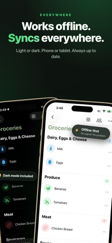 Nabsy: Grocery & Shopping List screenshot