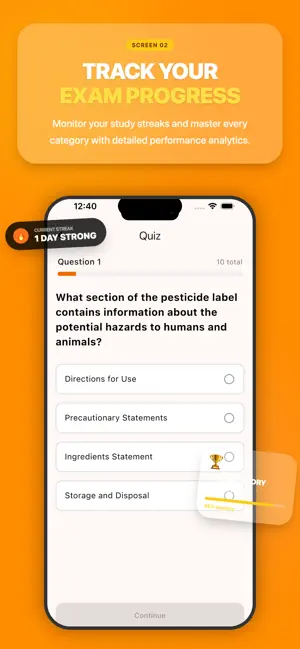 Pesticide Applicator Exam screenshot 4