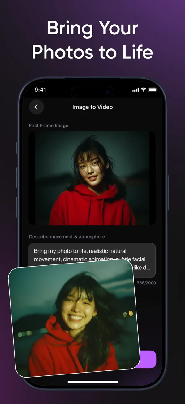 Screenshot #2 pour AI Video Maker with Flux AI