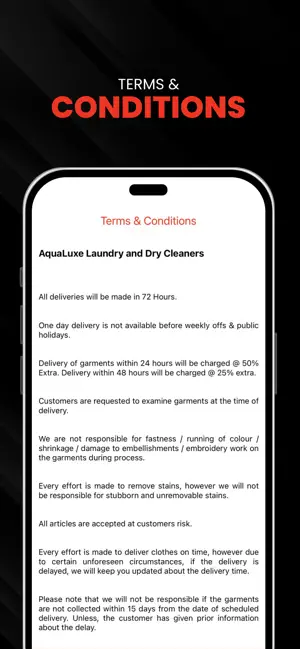 AquaLuxe Laundry screenshot 2