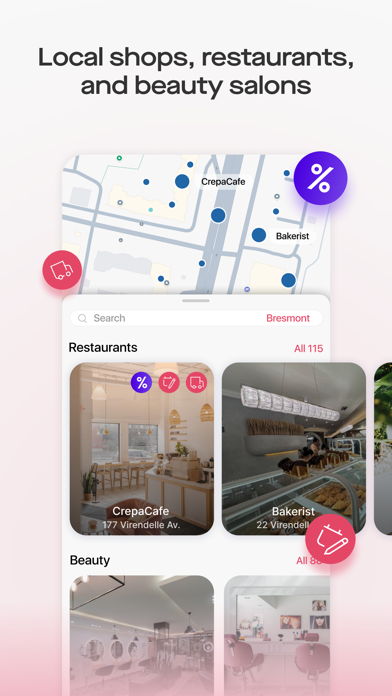 Saby Get: Места и услуги Screenshot