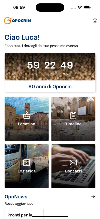Opocrin Events
