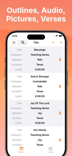 Sermon Notes - Listen @ Church screenshot 4