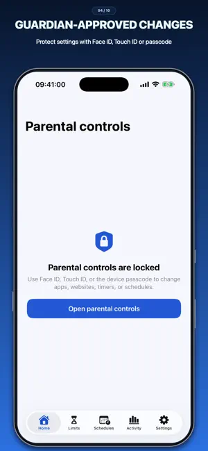 Kinsera: Parental Controls screenshot 4