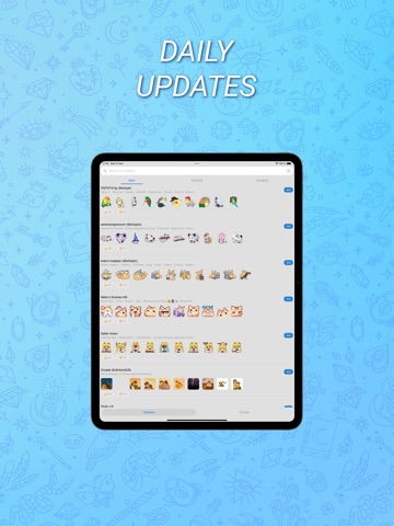FStik: All Telegram Stickers iPad screenshot
