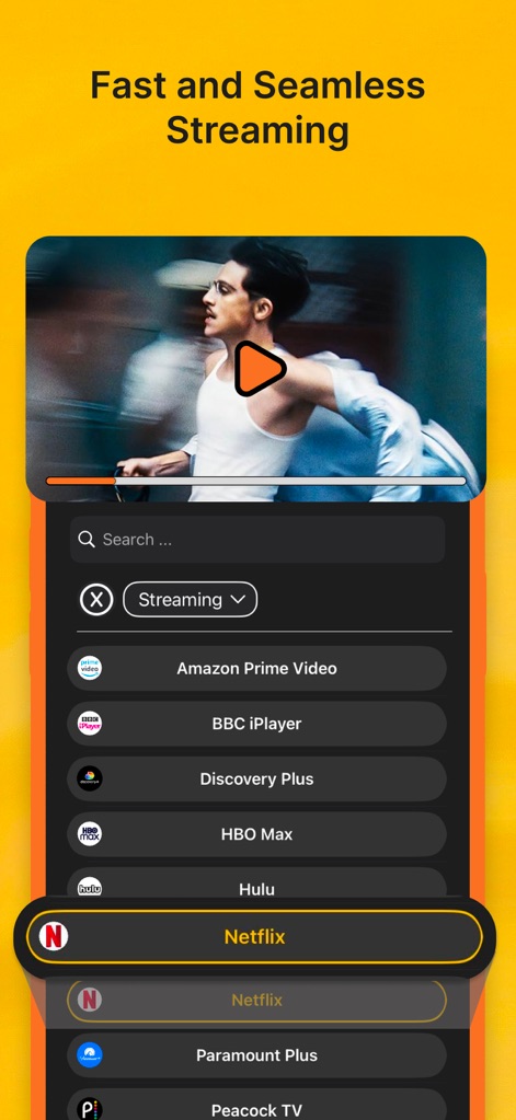 Best VPN : Unlimited VPN Proxy - 이 도구는 사용자가 선호하는 넷플릭스와 같은 다양한 인기 스트리밍 서비스를 원활하게 이용할 수 있도록 비디오 플레이어 인터페이스를 제공합니다.
