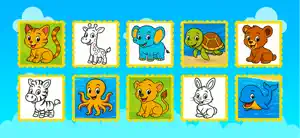 Toddler coloring: kids games screenshot 3