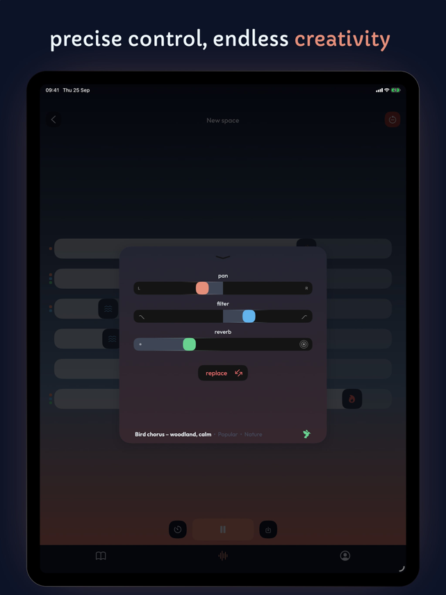 Auvio: Create Soundscapes Screenshot