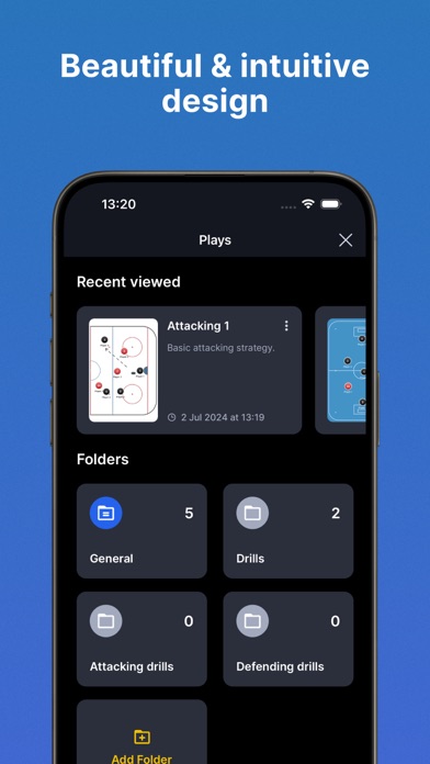 Coach Tactic Board: Hockey Screenshot