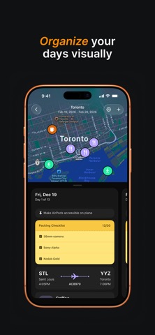 TripStacks - Travel Organizer screenshot