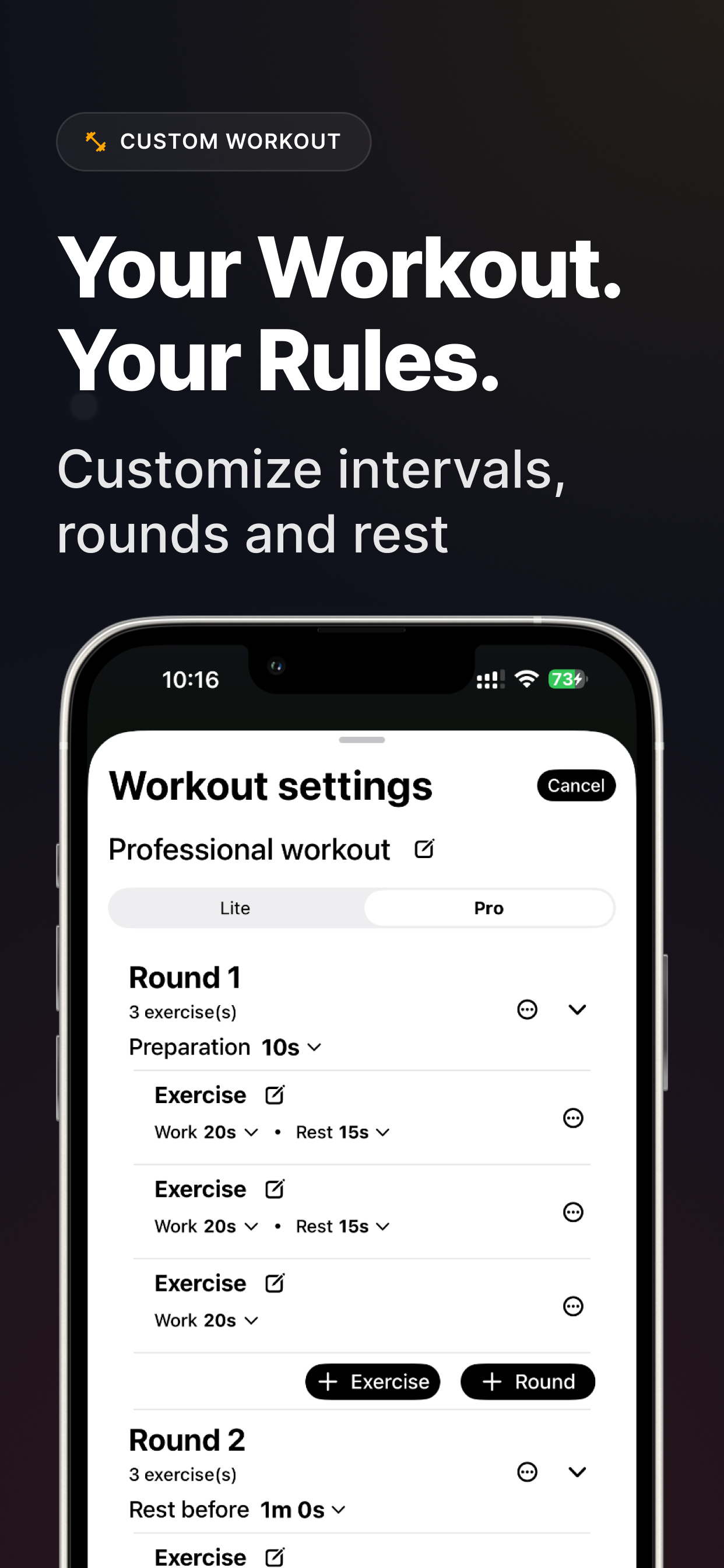 HIIT Interval Timer & Tabata screenshot 3