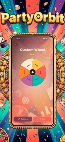 PartyOrbit iPhone screenshot