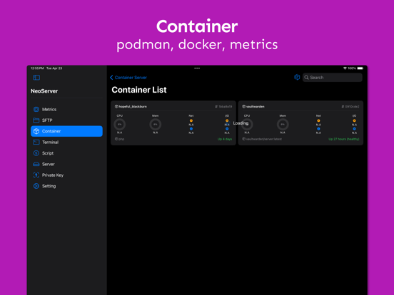 NeoServer - Docker·SSH·SFTPのおすすめ画像5