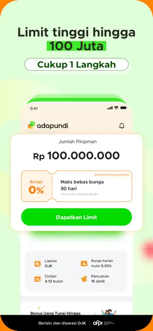 Adapundi-Pinjaman Dana Cepat iPhone screenshot 2