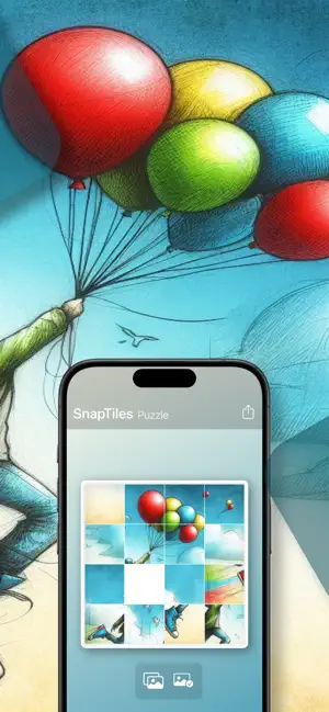 SnapTiles Puzzle, Logic Skill screenshot 2