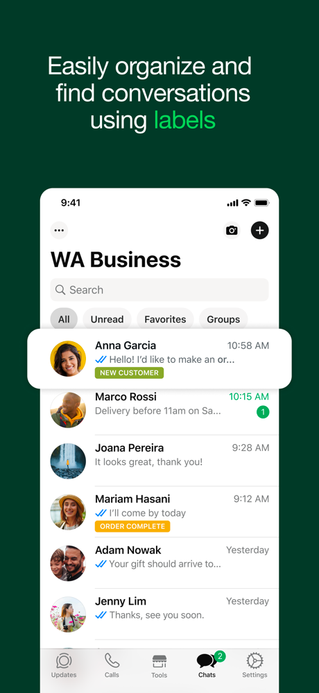 WhatsApp Business screenshot 5
