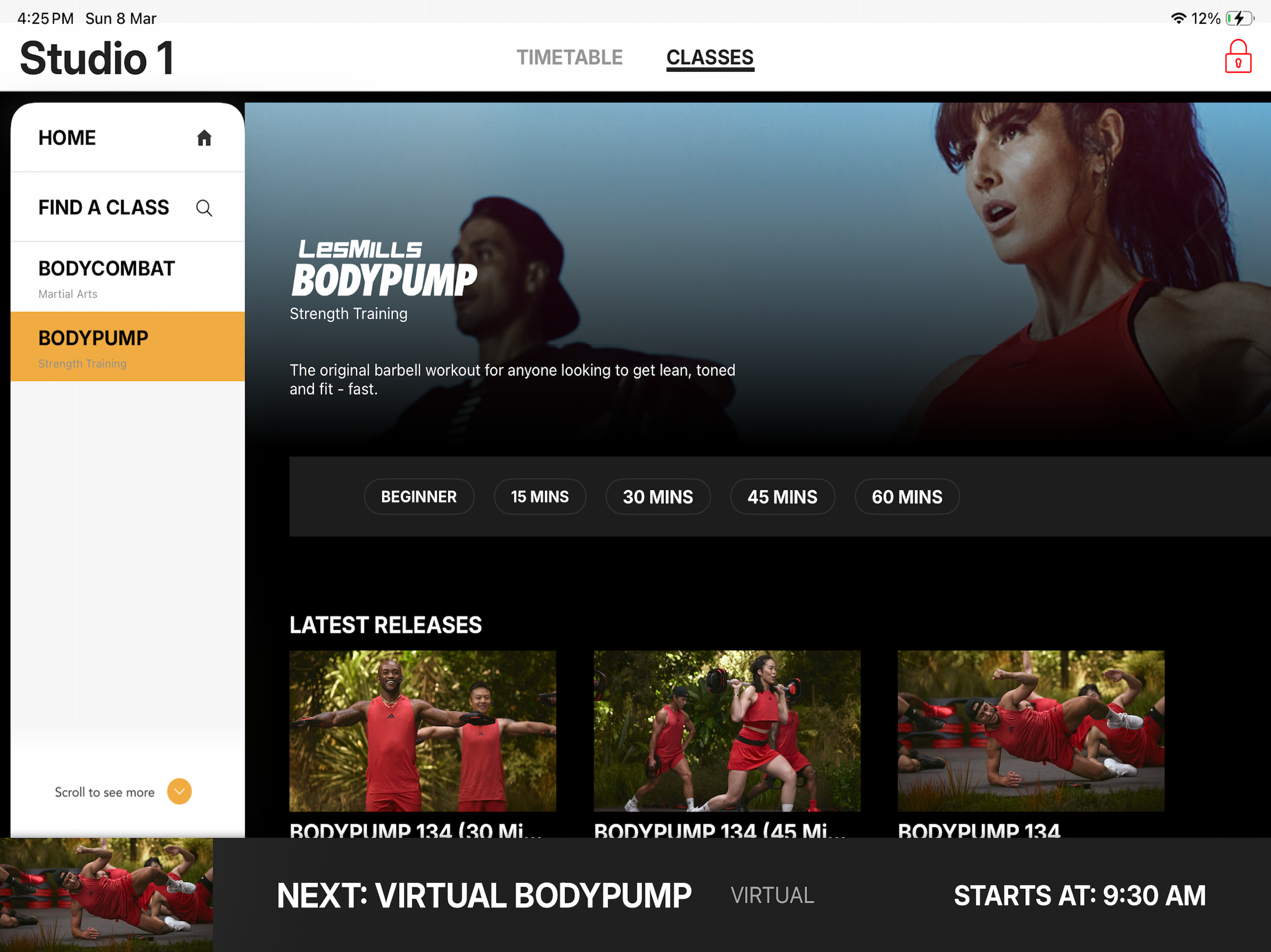 LES MILLS™ Virtual screenshot 4