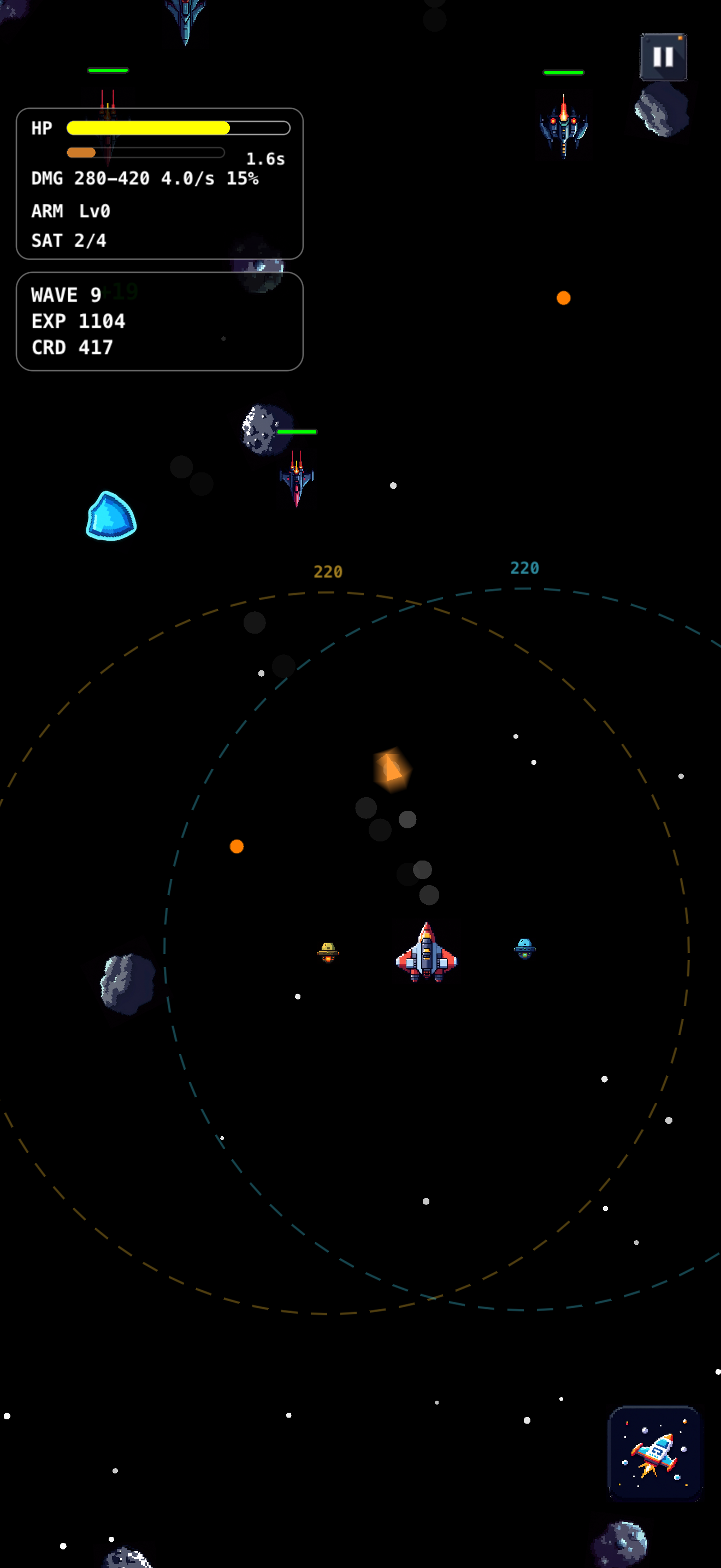 Space Defender – Pixel War