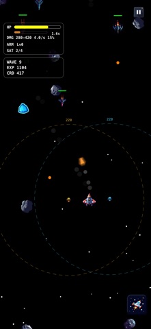 Space Defender – Pixel War iPhone screenshot