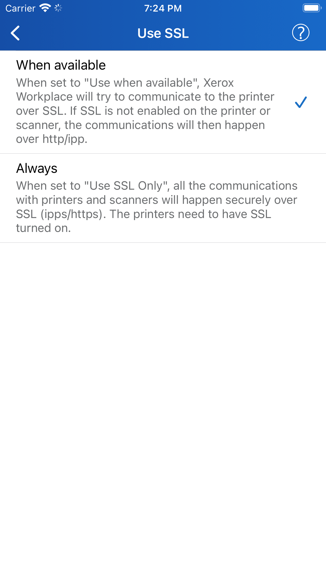 Xerox® Workplace screenshot 5