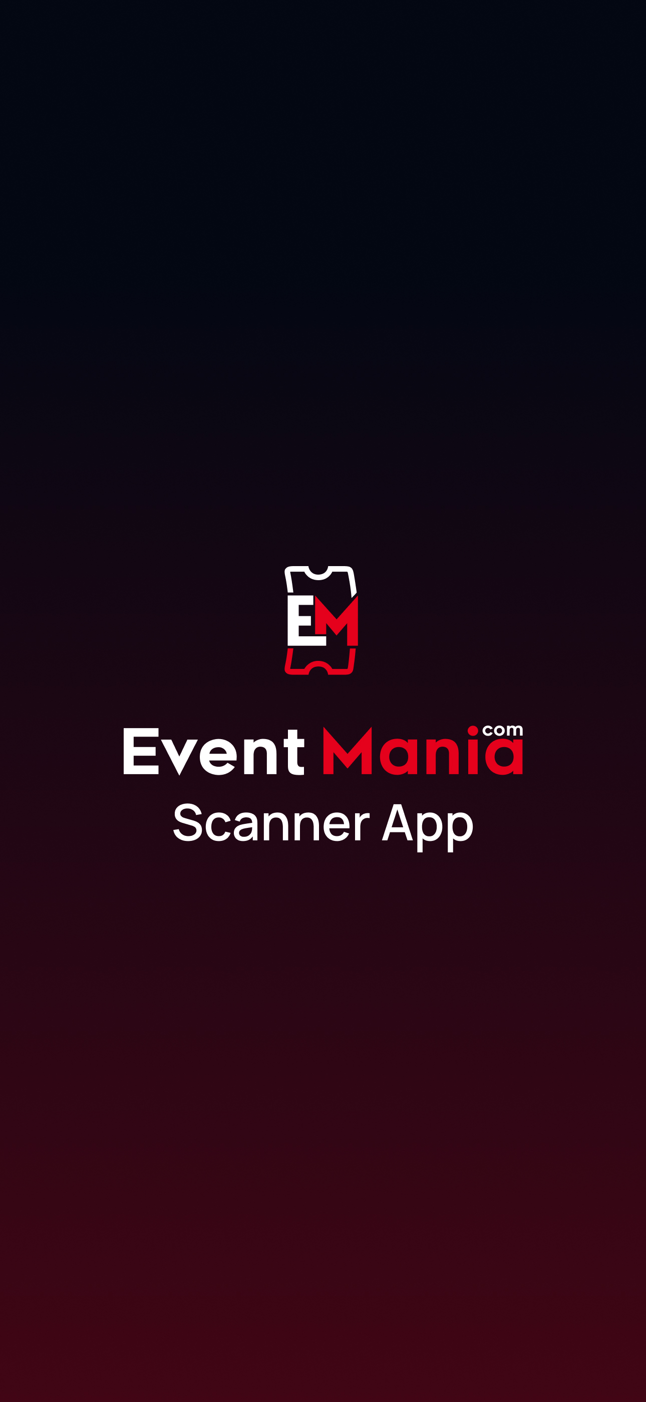 EventMania Ticket Scanner