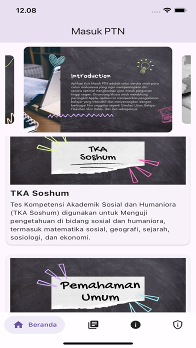 Soal PTN: Simulasi Ujian Masuk Screenshot 1 - AppWisp.com Soal PTN: Simulasi Ujian Masuk Screenshot 1 - AppWisp.com