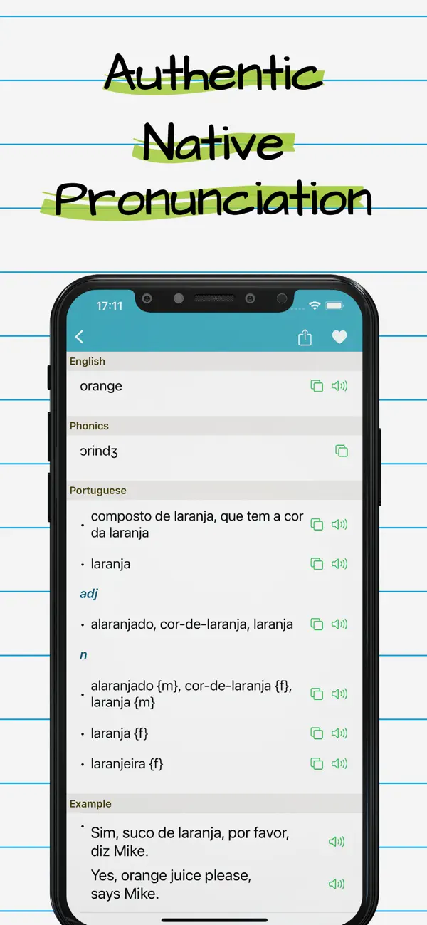 Screenshot #2 pour Portuguese English Dictionary.