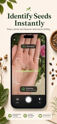 Seed Identifier - SeedLens iPhone screenshot