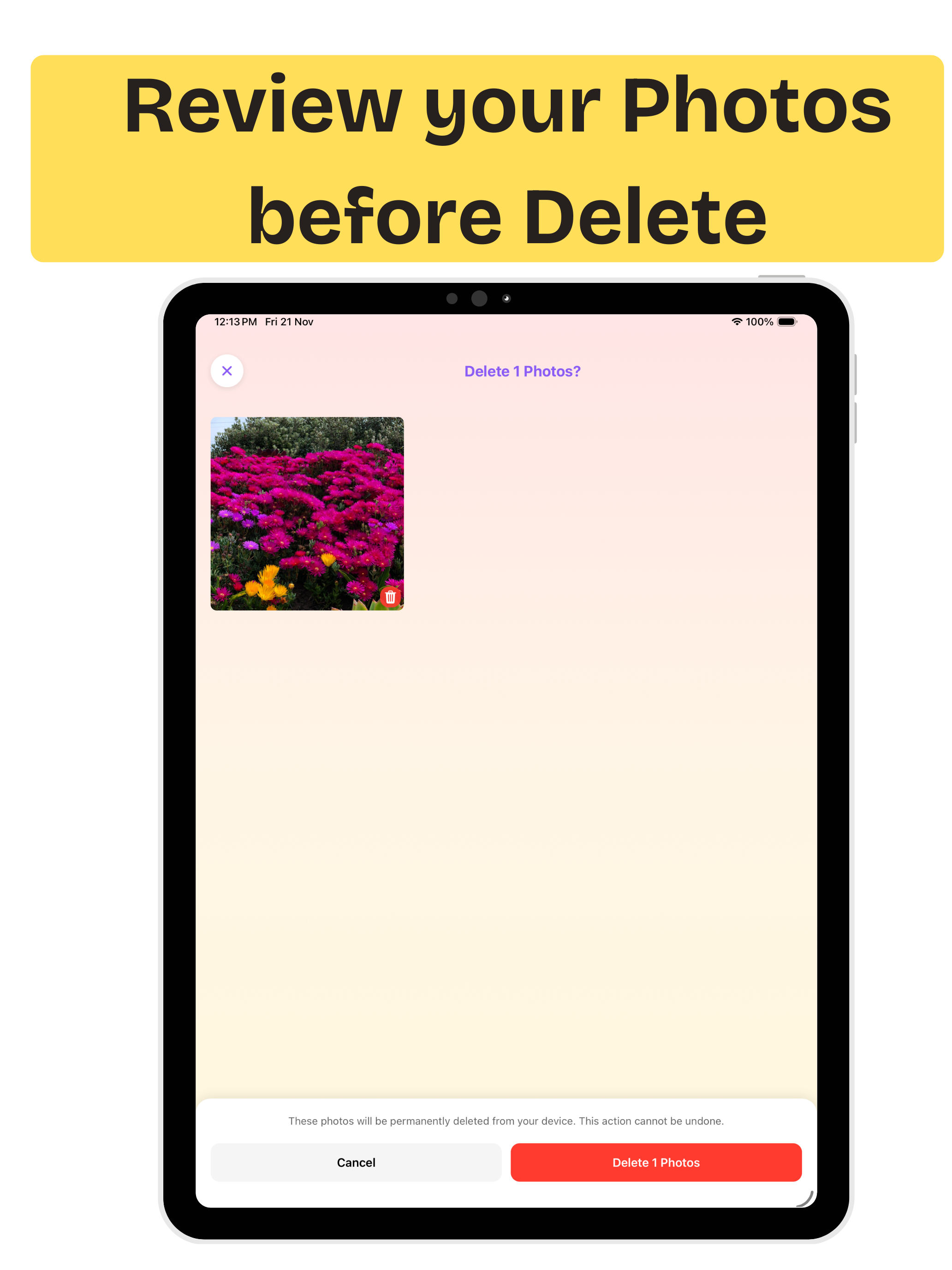 Photo Swipe Cleanup Photos ° screenshot 11