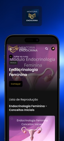 Mentoria Endocrina screenshot
