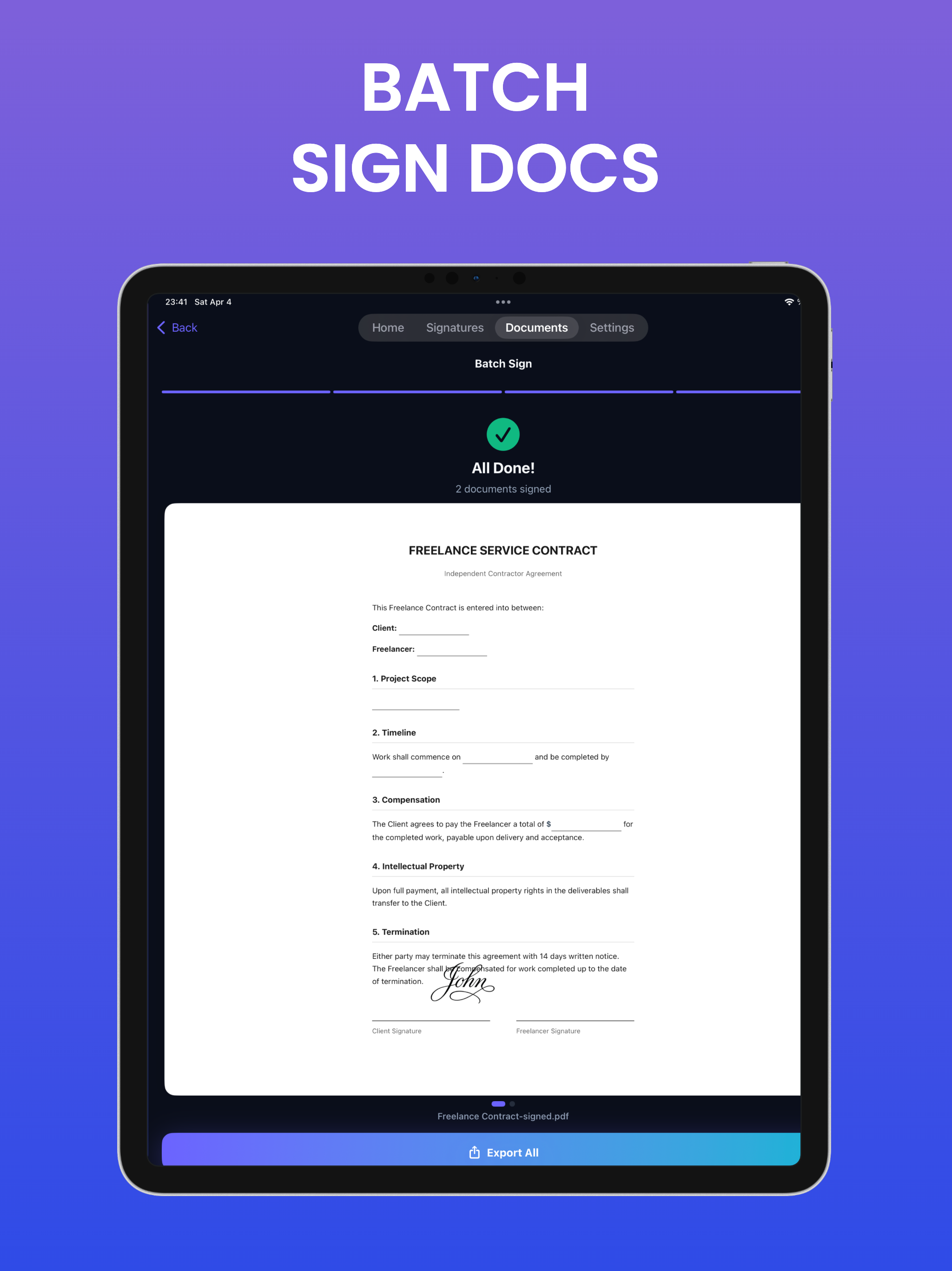 Signature Creator: eSign AI