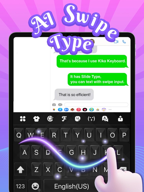 Kika Keyboard: Custom Themesのおすすめ画像8