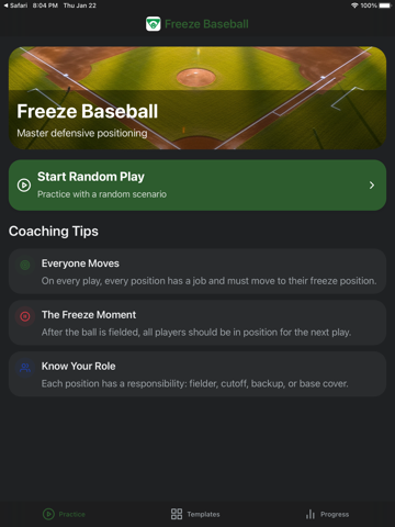 Screenshot #4 pour Freeze Baseball