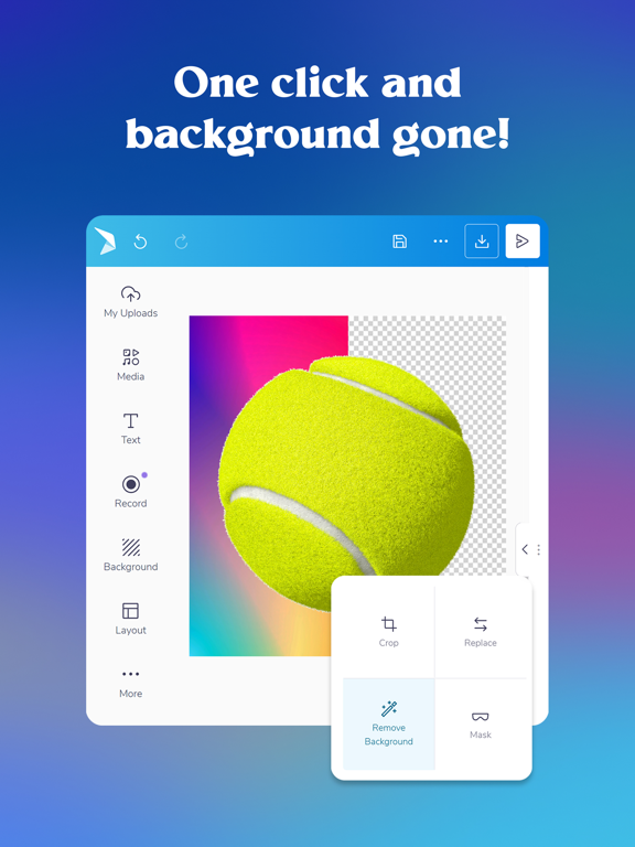 PosterMyWall: Design & Promote iPad screenshot 4 - Graphics & Design app
