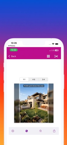 Screenshot of InstaCrop - Crop Photo Editor