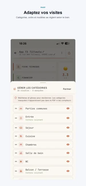 PIVOT — Visites Immobilières screenshot 2