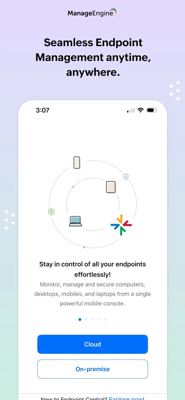Screenshot #1 pour Endpoint Central