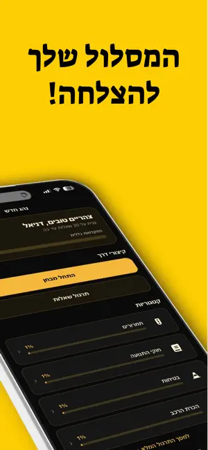 תיאוריה - נהג חדש screenshot 2