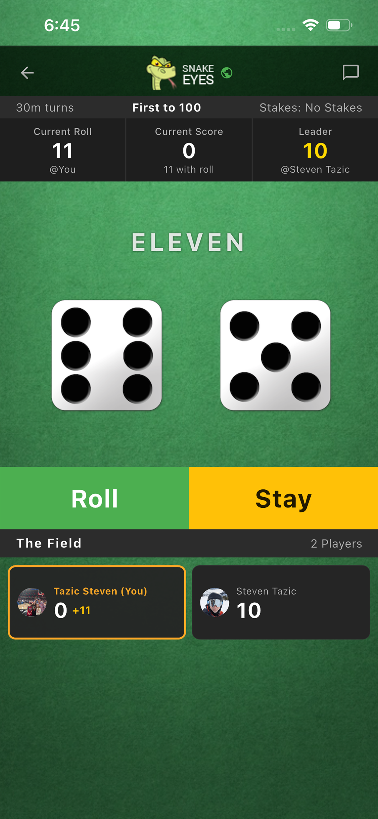 Snake Eyes Dice screenshot 7