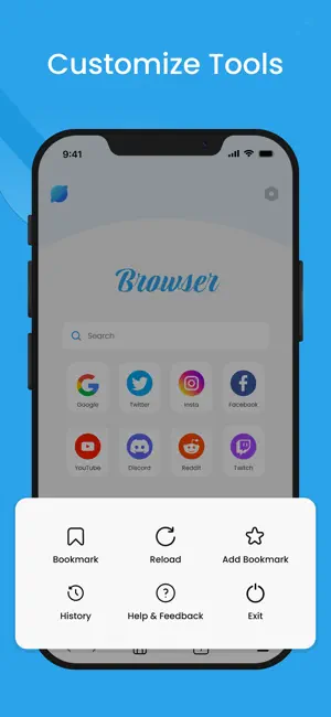 Internet Browser :Private,Safe screenshot 2