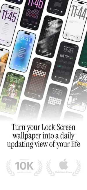 One Dot - Lock Screen Calendar screenshot 1