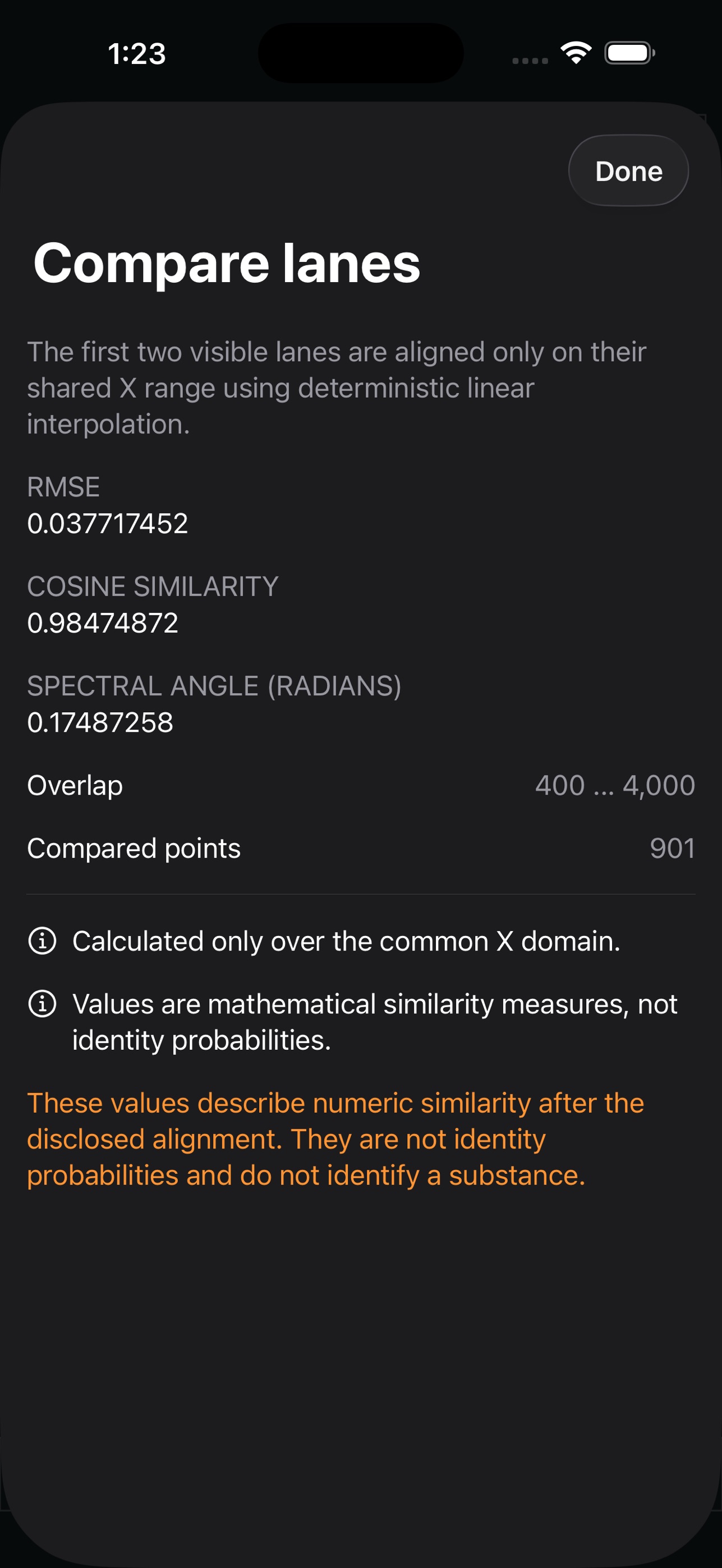 Screenshot 4 of Spectralane: Spectra Notes