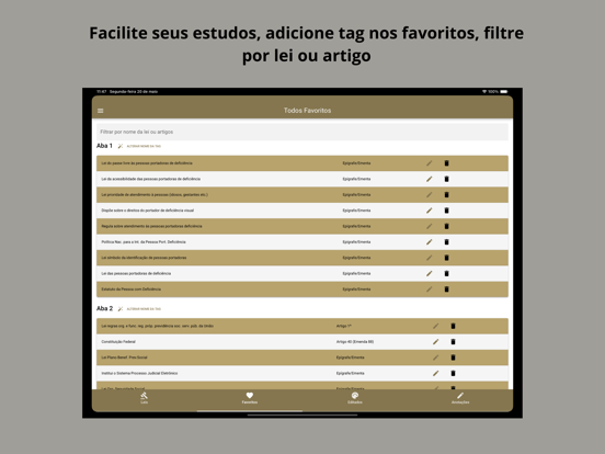 Screenshot #4 for Vade Mecum Pro Direito Brasil