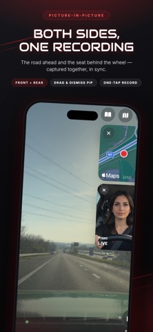 Auto Culture DriverCam PiP iPhone screenshot