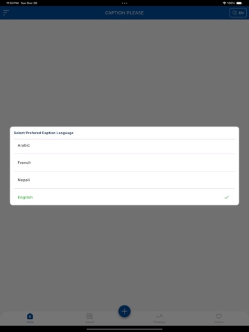 AI Photo: Caption Please iPad screenshot